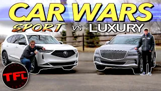 The Genesis GV80 Takes on the New Acura MDX! Which One Wins | Car Wars