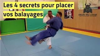 Comment faire un balayage : les 4 secrets de De Ashi Barai (Judo - Jujitsu)