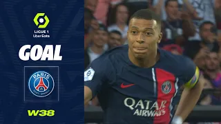 Goal Kylian MBAPPE (21' pen - PSG) PARIS SAINT-GERMAIN - CLERMONT FOOT 63 (2-3) 22/23