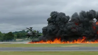 Army Air Corps Apache RIAT 2017 4K