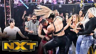 Io Shirai and Raquel Gonzalez's wild brawl: WWE NXT, March 31, 2021