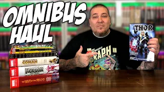 OMNIBUS Comic Book HAUL | War of the Realms | TMNT vol 11 | Marvel Horror Lives Again!