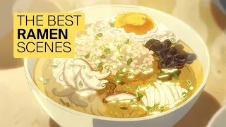 🍜 THE BEST RAMEN SCENES FROM ANIME #noodles #manga #naruto #ponyo #anime