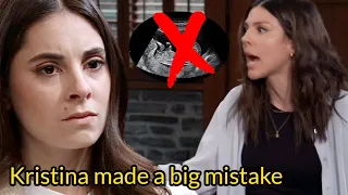 General Hospital Shocking Spoilers Kristina hides the truth, Sonny makes Molly's baby disappear