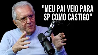 De repente vim pra São Paulo abandonado. Carlos Alberto de Nobrega)