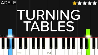 Adele - Turning Tables | EASY Piano Tutorial