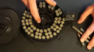 Loading an AK-47 Drum Magazine Step by Step How To