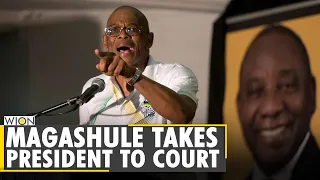 South Africa: ANC Secy-General Ace Magashule takes President Ramaphosa to court | WION World News