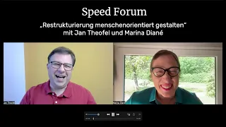 Speed Forum mit Jan Theofel und Marina Diané