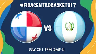 Panama v Guatemala | Full Basketball Game | Centrobasket U17 Women's 2023 Qualifiers