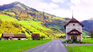 🇨🇭 Birthplace of Switzerland 🍁 Golden Autumn with November Rain | #swiss #swissview