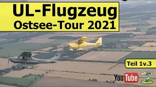 Ultraleichtflugzeug Ostsee Tour 2021