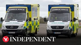 UK ambulances prepare to leave for Ukraine frontline