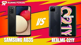 SAMSUNG A03S VS REALME C21Y