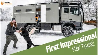 Walkthrough and First Impressions of our new Overland Vehicle ► | Krug XP