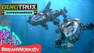 Aquadon Attack! | DINOTRUX SUPERCHARGED