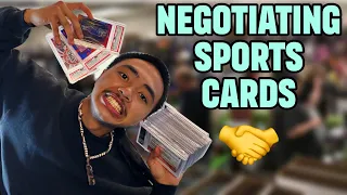 Negotiating Sports Cards at the 680 Card Show!