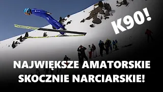 Największe AMATORSKIE skocznie narciarskie!