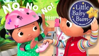 No No No! Play Safe In Playground | Nursery Rhymes | Original Songs By LittleBabyBum!