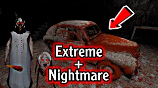 Granny v1.8 - Car Escape in Extreme + Nightmare Mode