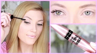 First Impressions + Demo! NEW Maybelline Lash Sensational Mascara  // #JuneBloom Day 2