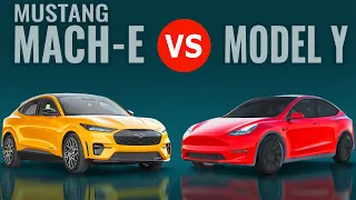 Tesla MODEL Y vs. Ford MUSTANG Mach-E