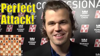 Magnus Carlsen Attacks with Harry the H-Pawn!