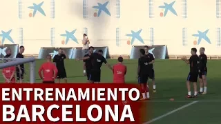 Atlético-Barcelona | Entrenamiento completo del Barça | Diario AS