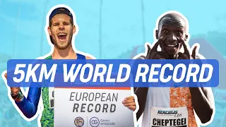 Joshua CHEPTEGEI - World Record Monaco 5km Herculis - 12:51