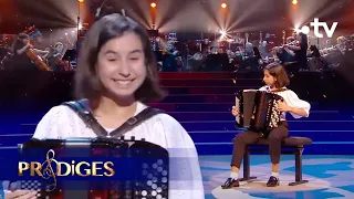 Maria 13 ans accordéon "Czardas" de Vittorio Monti - Prodiges 2021 Saison 8: 1/2 finale Show de Noël