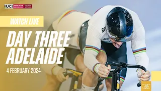 Day Three – Adelaide (AUS) | 2024 Tissot UCI Track Cycling Nations Cup