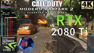 Call of Duty: Modern Warfare 2 Campaign Remastered 4K | Extra Settings | RTX 2080 Ti | i9 9900K 5GHz