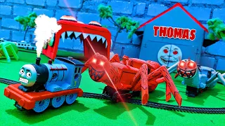 Thomas the spider train and Thomas and friends train, Thomas the spider ghost, Thomas the spider.