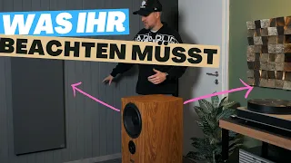 Lautsprecher richtig aufstellen / Die Grundlagen für euer HiFi Setup