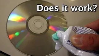 Does the DVD toothpaste trick work?