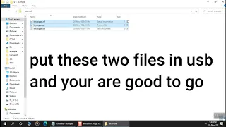 How to autorun a usb file in 2 minutes