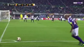 ALEXANDER BORKOVIC GOAL. HD Austria Wien 1 vs Milan 3