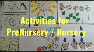 easy activity for kids/ Activities for preSchoolers/ Nursery activity/ Number activity for kids