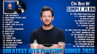 SimplePlan - Best Songs Collection 2022 - Greatest Hits Songs Playlist 2022 ~ Pop Punk Playlist