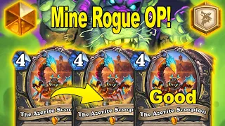 Over 81% Winrate With Mine Rogue Deck That's Actually Good At Showdown in the Badlands | Hearthstone