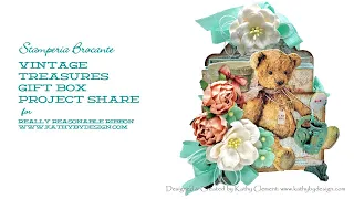 Stamperia Brocante Vintage Gifts Tag Box Project Share