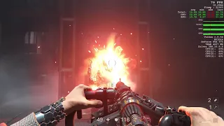 Wolfenstein 2 The New Colossus : GTX 970 + I5 3470 / Ultra Settings / 1080p Frame Test