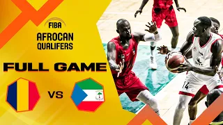 Chad v Equatorial Guinea | Full Basketball Game | FIBA AfroCan 2023 - Qualifiers.