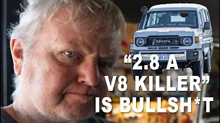 V8 vs 4-Cyl LAND CRUISER MEDIA HYPE @4xoverland