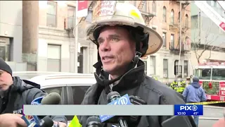 4 firefighters hurt in Upper East Side fire