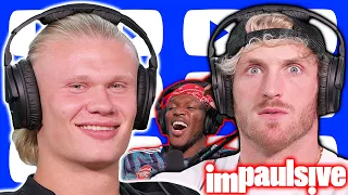 Erling Haaland Predicts KSI Loss, Winning Premier League, Dillon Danis vs Logan Paul - 392