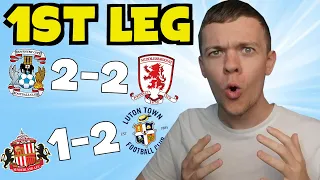 MY CHAMPIONSHIP & LEAGUE ONE PLAYOFF SEMI-FINAL FIRST LEG PREDICTIONS!