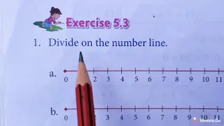 ICSE MATHEMATICS | DIVISION ON THE NUMBER LINE | CLASS 2