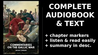 Commentaries on the Gallic War ✨ By Julius Caesar FULL Audiobook