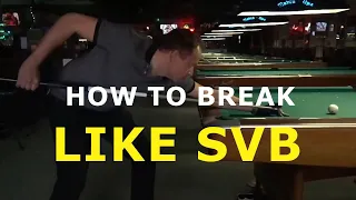 Shane Van Boening Break Technique Analysis by Dr. Dave